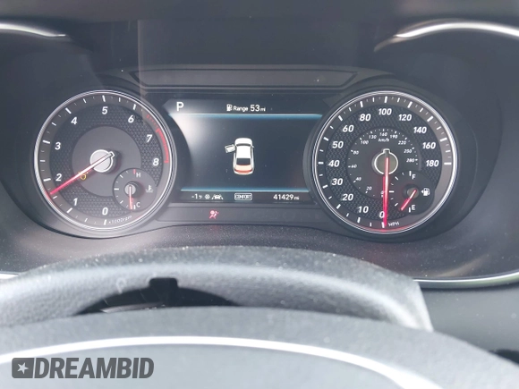 2021 Genesis G70 3.3T with VIN KMTG34LE2MU075898, listed as a IAAI auction lot 41375438 with 41,429 mi miles and . Bid and sale history available at DreamBid. Image 7.
