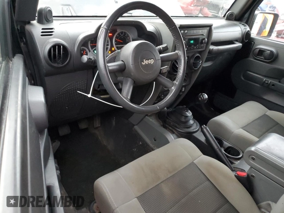 2010 Jeep Wrangler Sport with VIN 1J4AA2D15AL208420, listed as a Copart auction lot 50907635 with 133,840 mi miles and Salvage Title. Bid and sale history available at carsss.com. Image 8.