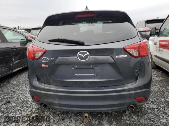 2014 Mazda CX-5 Sport with VIN JM3KE4BE0E0428322, listed as a Copart auction lot 56012495 with 278,146 mi miles and Salvage title. Bid and sale history available at DreamBid. Image 6.