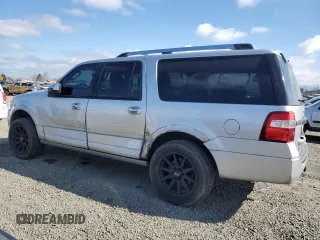 2013 Ford Expedition Max Limited with VIN 1FMJK2A57DEF70053, listed as a Copart auction lot 47091065 with 137,513 mi miles and Salvage title. Bid and sale history available at DreamBid. Image 2.