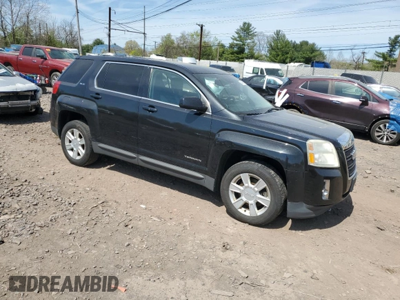 2012 GMC Terrain SLE-1 with VIN 2GKFLREK3C6341909, listed as a Copart auction lot 54400185 with 160,680 mi miles and Clean Title. Bid and sale history available at carsss.com. Image 4.
