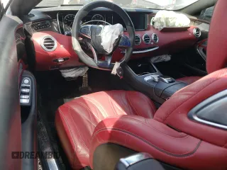 2016 Mercedes-Benz S 63 AMG with VIN WDDXJ7JB6GA011809, listed as a Copart auction lot 53154455 with 73,572 mi miles and Salvage Title. Bid and sale history available at DreamBid. Image 8.