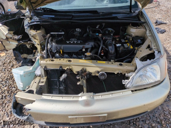 2000 Toyota ECHO with VIN JTDBT123XY0031281, listed as a Copart auction lot 51850585 with 160,831 mi miles and Salvage Title. Bid and sale history available at carsss.com. Image 11.