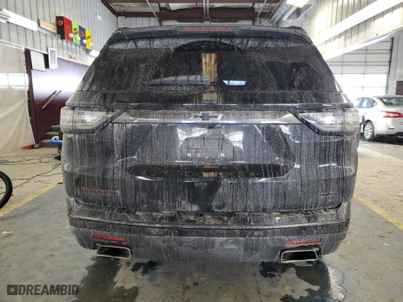 2021 Chevrolet Traverse Premier with VIN 1GNEVKKW1MJ145432, listed as a Copart auction lot 46148735 with 65,719 mi miles and Salvage Title. Bid and sale history available at carsss.com. Image 6.