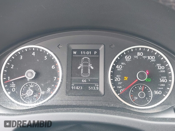 2016 Volkswagen Tiguan S z VIN WVGBV7AX0GW614760, wystawiony jako IAAI lot #42113413 z przebiegiem 91 423 mil mil oraz . Historia ofert i sprzedaży dostępna na DreamBid. Obrazek 7.