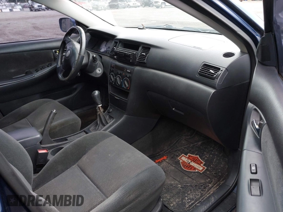 2003 Toyota Corolla CE with VIN 1NXBR32E83Z084375, listed as a IAAI auction lot 41915211 with 299,999 mi miles and . Bid and sale history available at DreamBid. Image 5.