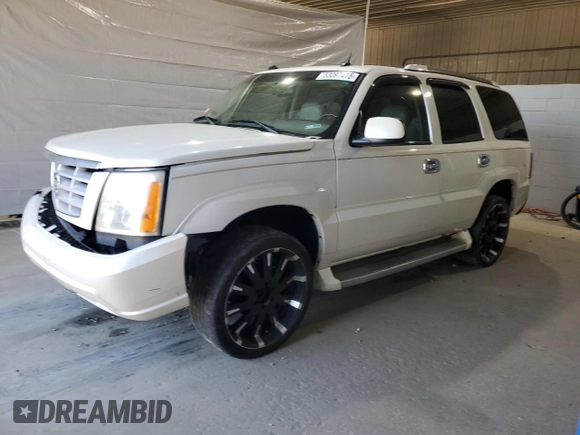 2005 Cadillac Escalade with VIN 1GYEK63NX5R110755, listed as a Copart auction lot 53097415 with 230,172 mi miles and Salvage title. Bid and sale history available at DreamBid. Image 1.