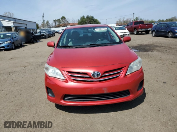 2013 Toyota Corolla L with VIN 5YFBU4EEXDP210478, listed as a Copart auction lot 52406275 with 113,395 mi miles and Salvage Title. Bid and sale history available at carsss.com. Image 5.