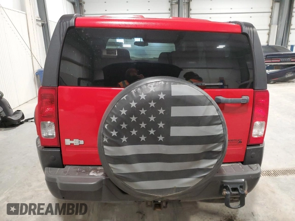 2006 Hummer H3 with VIN 5GTDN136568128990, listed as a Copart auction lot 86800564 with Not Provided miles and Salvage Title. Bid and sale history available at DreamBid. Image 6.