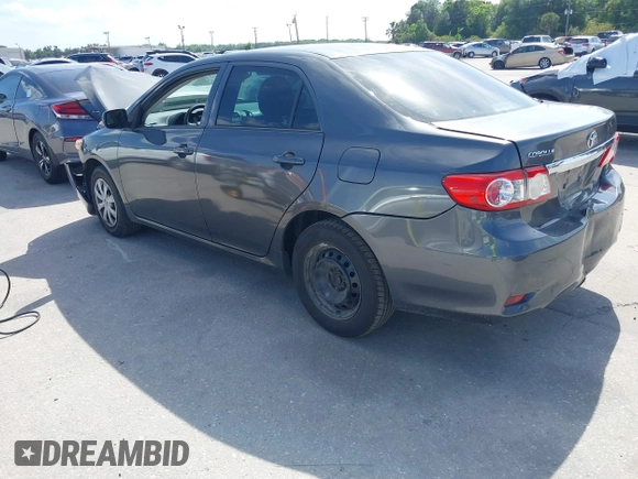 2012 Toyota Corolla L with VIN 2T1BU4EEXCC899405, listed as a IAAI auction lot 41946421 with 24,834 mi miles. Bid and sale history available at carsss.com. Image 3.