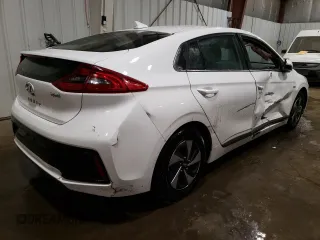 2017 Hyundai Ioniq SEL z VIN KMHC75LC9HU048561, wystawiony jako Copart lot #56254435 z przebiegiem 179 580 mil mil oraz Szkoda całkowita • Salvage title. Historia ofert i sprzedaży dostępna na DreamBid. Obrazek 3.