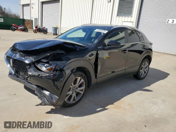 2023 Mazda CX-30 S Carbon Edition with VIN 3MVDMBCM4PM527285, listed as a Copart auction lot 47938225 with 29,650 mi miles and Salvage title. Bid and sale history available at DreamBid. Image 1.