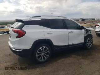 2021 GMC Terrain SLT z VIN 3GKALPEV7ML308580, wystawiony jako Copart lot #54619945 z przebiegiem 83 388 mil mil oraz Szkoda całkowita • Salvage title. Historia ofert i sprzedaży dostępna na DreamBid. Obrazek 3.