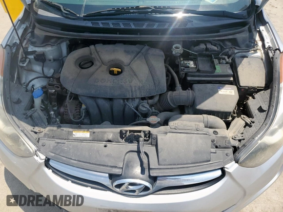 2011 Hyundai Elantra GLS z VIN KMHDH4AE3BU168833, wystawiony jako Copart lot #58830065 z przebiegiem 147 051 mil mil oraz Szkoda całkowita • Salvage title. Historia ofert i sprzedaży dostępna na DreamBid. Obrazek 11.