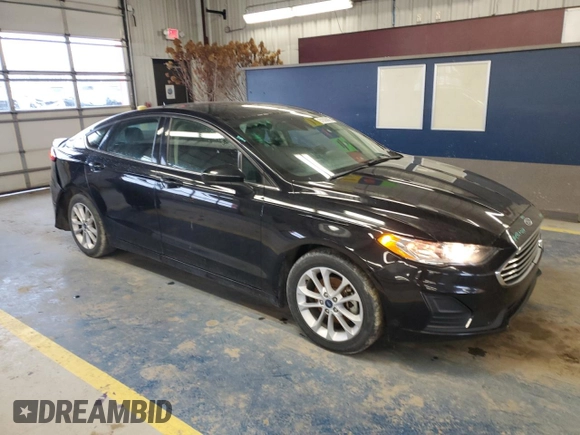 2020 Ford Fusion SE with VIN 3FA6P0HD4LR146442, listed as a Copart auction lot 51035875 with 109,163 mi miles and Salvage Title. Bid and sale history available at DreamBid. Image 4.