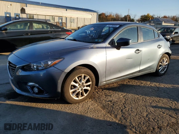 2015 Mazda 3 i Grand Touring z VIN JM1BM1W76F1225419, wystawiony jako Copart lot #74278093 z przebiegiem 102 059 mil mil oraz Szkoda całkowita • Salvage title. Historia ofert i sprzedaży dostępna na DreamBid. Obrazek 1.