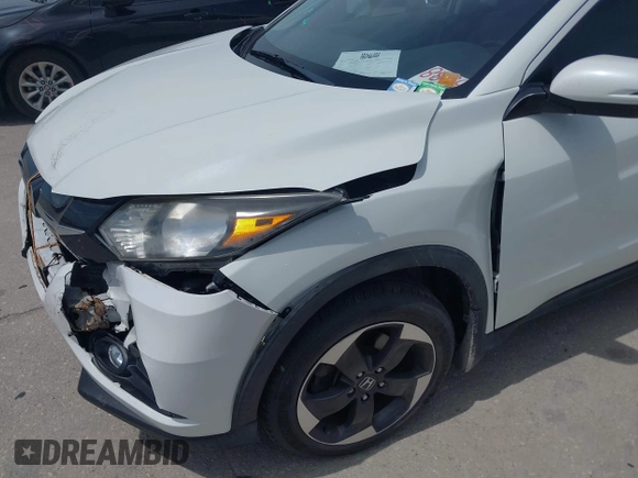 2018 Honda HR-V EX-L Navi with VIN 3CZRU6H78JM704178, listed as a IAAI auction lot 41903547 with 80,804 mi miles. Bid and sale history available at carsss.com. Image 19.