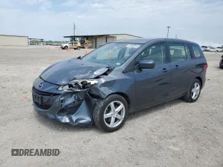 2012 Mazda 5 Sport with VIN JM1CW2BLXC0144268, listed as a Copart auction lot 53838745 with 47,993 mi miles and Salvage Title. Bid and sale history available at DreamBid. Image 1.