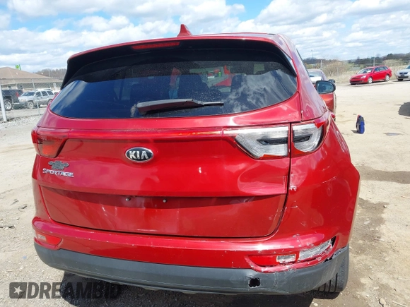 2017 Kia Sportage LX with VIN KNDPMCAC4H7229930, listed as a IAAI auction lot 42011160 with 96,082 mi miles and . Bid and sale history available at carsss.com. Image 16.