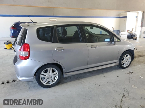 2007 Honda Fit Sport with VIN JHMGD37637S055263, listed as a Copart auction lot 65892135 with 347,782 mi miles and Salvage title. Bid and sale history available at DreamBid. Image 3.