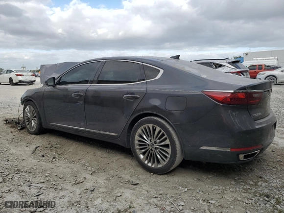 2017 Kia Cadenza Technology with VIN KNALC4J16H5061822, listed as a Copart auction lot 84995124 with 0 mi miles and Salvage Title. Bid and sale history available at carsss.com. Image 2.