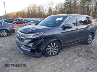 2019 Honda Pilot EX-L z VIN 5FNYF5H5XKB026513, wystawiony jako IAAI lot #41269623 z przebiegiem 62 372 mil mil oraz . Historia ofert i sprzedaży dostępna na DreamBid. Obrazek 6.