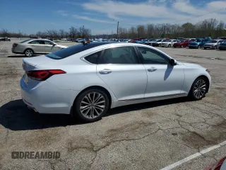 2016 Hyundai Genesis 3.8L z VIN KMHGN4JE9GU117351, wystawiony jako Copart lot #52179085 z przebiegiem 121 280 mil mil oraz Szkody całkowita. Historia ofert i sprzedaży dostępna na DreamBid. Obrazek 3.