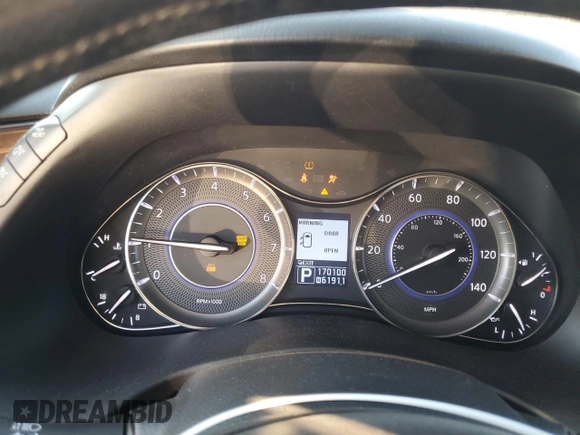 2012 Infiniti QX56 8-passenger with VIN JN8AZ2NC3C9318000, listed as a Copart auction lot 78378544 with 170,100 mi miles and Salvage Title. Bid and sale history available at carsss.com. Image 9.