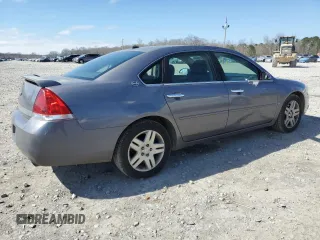 2007 Chevrolet Impala LTZ with VIN 2G1WU58R479120598, listed as a Copart auction lot 46327635 with 149,268 mi miles and Salvage Title. Bid and sale history available at DreamBid. Image 3.