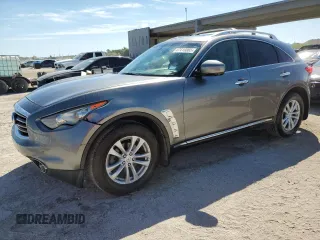 2012 Infiniti FX35 with VIN JN8AS1MU6CM120176, listed as a Copart auction lot 47416065 with 205,522 mi miles and Clean Title. Bid and sale history available at carsss.com. Image 1.