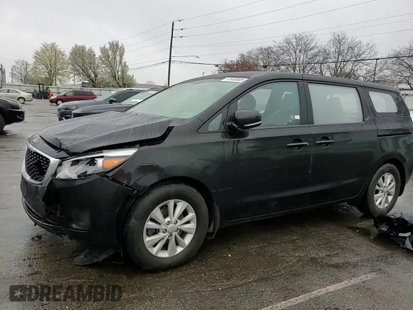 2016 Kia Sedona L with VIN KNDMA5C15G6149995, listed as a Copart auction lot 51649065 with 115,716 mi miles and Salvage Title. Bid and sale history available at carsss.com. Image 11.