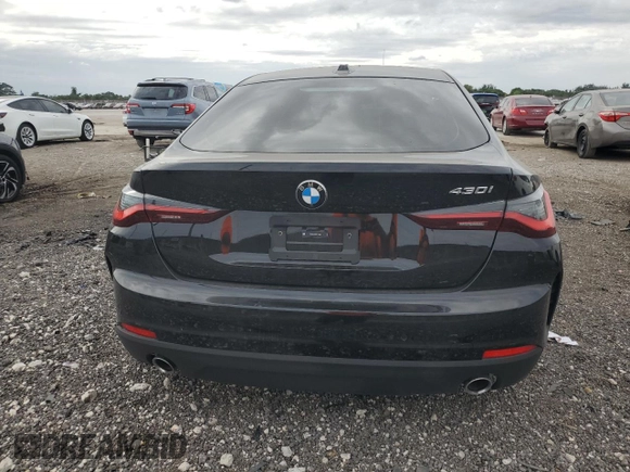 2024 BMW 4 Series 430i with VIN WBA63AV03RFT45630, listed as a Copart auction lot 81038254 with 8,134 mi miles and Salvage Title. Bid and sale history available at carsss.com. Image 6.