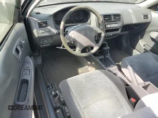 1999 Honda Civic EX with VIN 1HGEJ8243XL083130, listed as a Copart auction lot 60248885 with 331,458 mi miles and Salvage title. Bid and sale history available at DreamBid. Image 8.