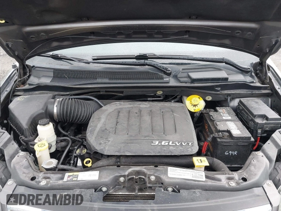 2015 Chrysler Town & Country S with VIN 2C4RC1HG7FR522449, listed as a IAAI auction lot 42021311 with 107,391 mi miles. Bid and sale history available at carsss.com. Image 10.