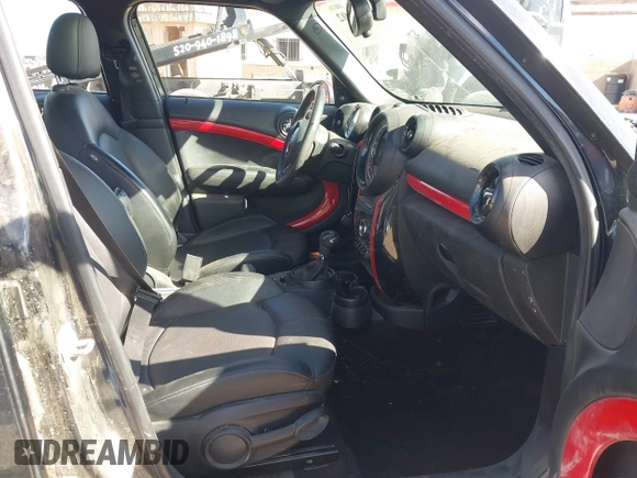 2016 MINI Countryman John Cooper Works with VIN WMWXD1C5XGWT97513, listed as a IAAI auction lot 41647602 with 160,179 mi miles and . Bid and sale history available at DreamBid. Image 5.