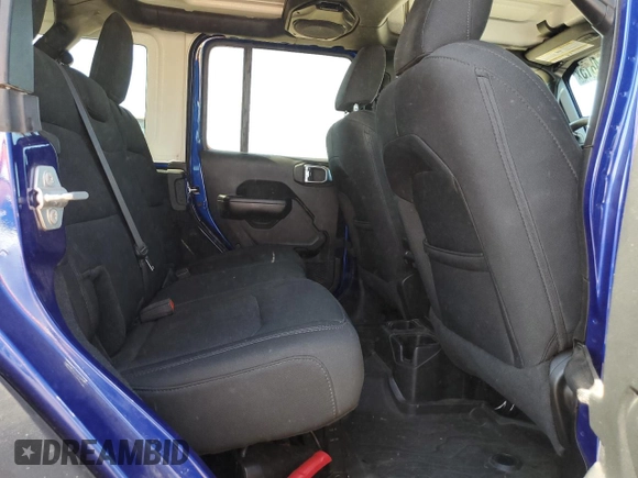 2020 Jeep Wrangler Unlimited Sport S z VIN 1C4HJXDN3LW159143, wystawiony jako Copart lot #62864815 z przebiegiem 33 816 mil mil oraz Nie do naprawy • Non repairable. Historia ofert i sprzedaży dostępna na DreamBid. Obrazek 11.
