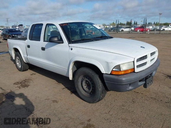 2003 Dodge Dakota Sport with VIN 1D7HL38X03S275203, listed as a IAAI auction lot 41992763 with 153,176 mi miles. Bid and sale history available at carsss.com. Image 1.
