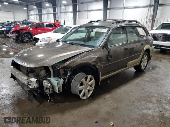 2008 Subaru Outback i z VIN 4S4BP61C887350748, wystawiony jako Copart lot #89168275 z przebiegiem 251 371 mil mil oraz Szkoda całkowita • Salvage title. Historia ofert i sprzedaży dostępna na DreamBid. Obrazek 1.
