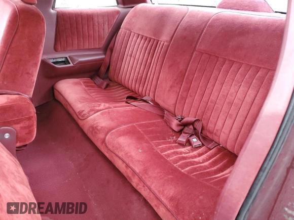 1990 Buick Regal with VIN 2G4WB14T4L1421545, listed as a Copart auction lot 43361855 with 50,580 mi miles and Salvage Title. Bid and sale history available at DreamBid. Image 10.