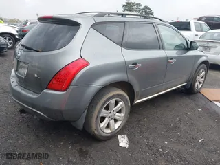2006 Nissan Murano SL with VIN JN8AZ08TX6W409710, listed as a IAAI auction lot 41899720 with 182,303 mi miles. Bid and sale history available at carsss.com. Image 4.