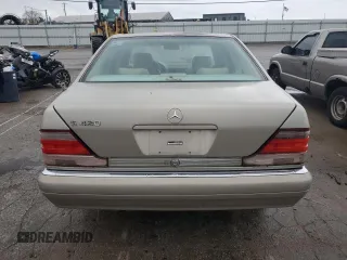 1999 Mercedes-Benz S-Class with VIN WDBGA43G6XA426256, listed as a Copart auction lot 81114194 with 135,960 mi miles and Clean Title. Bid and sale history available at carsss.com. Image 6.