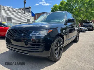 2021 Land Rover Range Rover with VIN SALGS4RY1MA427611, listed as a Copart auction lot 53077833 with 7,415 mi miles and . Bid and sale history available at DreamBid. Image 2.