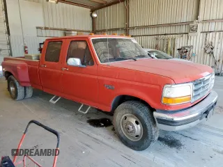 1995 Ford F-350 with VIN 1FTJW35F5SEA46141, listed as a Copart auction lot 63977585 with 386,819 mi miles and Salvage title. Bid and sale history available at DreamBid. Image 4.