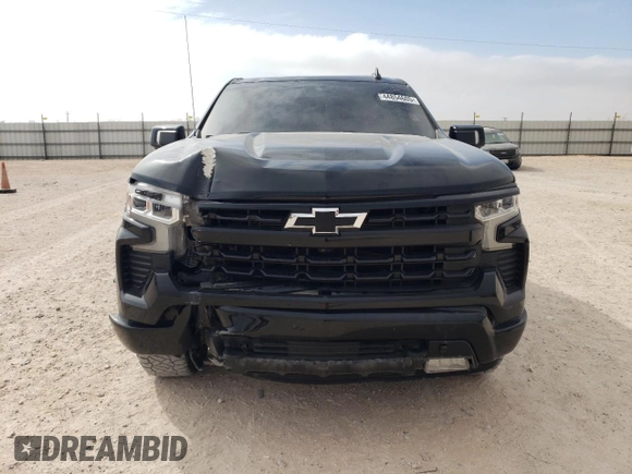 2022 Chevrolet Silverado 1500 RST with VIN 1GCUDEET9NZ502028, listed as a Copart auction lot 44854605 with 50,146 mi miles and Salvage Title. Bid and sale history available at DreamBid. Image 5.