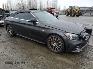2019 Mercedes-Benz C 43 AMG with VIN WDDWK6EB4KF901735, listed as a Copart auction lot 85285064 with Not provided miles and Salvage title. Bid and sale history available at DreamBid. Image 4.