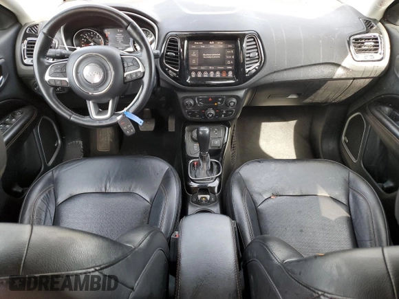 2021 Jeep Compass Limited with VIN 3C4NJDCB4MT603159, listed as a Copart auction lot 60807565 with 88,603 mi miles and Salvage title. Bid and sale history available at DreamBid. Image 8.