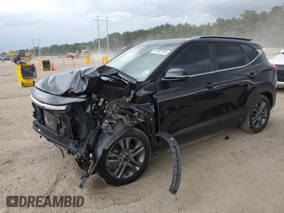 2022 Kia Seltos S with VIN KNDEU2AA1N7289689, listed as a Copart auction lot 60282095 with 55,215 mi miles and Salvage title. Bid and sale history available at DreamBid. Image 1.
