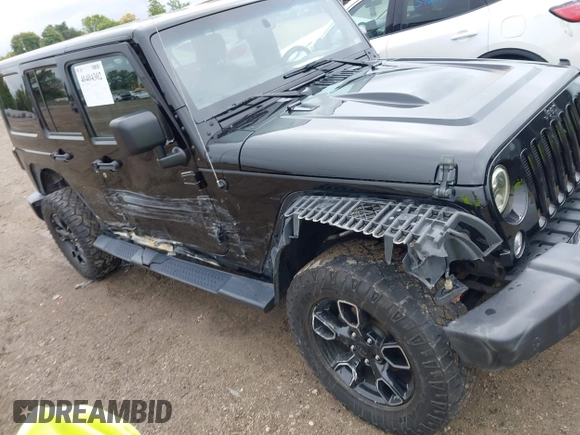 2018 Jeep Wrangler JK Unlimited Altitude with VIN 1C4BJWEG7JL881133, listed as a IAAI auction lot 40404302 with 95,726 mi miles. Bid and sale history available at carsss.com. Image 6.