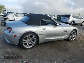 2005 BMW Z4 3.0i z VIN 4USBT53565LU10533, wystawiony jako Copart lot #58131945 z przebiegiem 129 788 mil mil oraz Tytuł czysty. Historia ofert i sprzedaży dostępna na DreamBid. Obrazek 3.