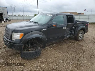2010 Ford F-150 XL with VIN 1FTFW1EV8AFA90581, listed as a Copart auction lot 57920025 with 129,882 mi miles and Salvage title. Bid and sale history available at DreamBid. Image 1.